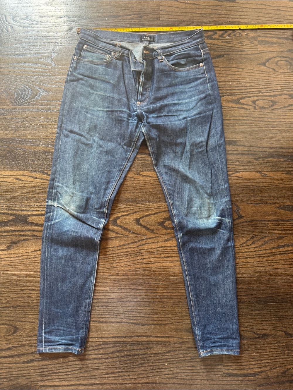 A.P.C. Petit New Standard  Indigo Skinny Raw Denim Jeans
